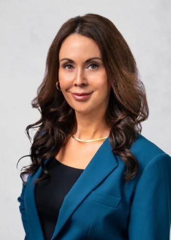 Attorney Meghann L. St. Thomas wearing business attire