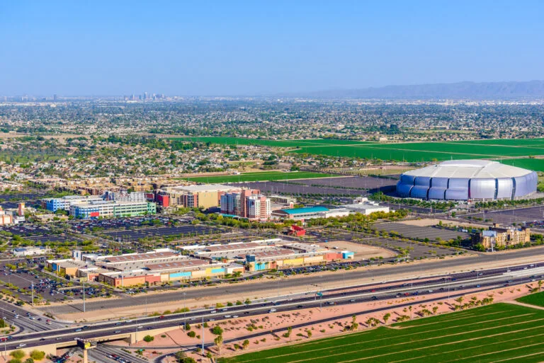 Glendale Arizona, entertainment district, stadium, Phoenix AZ